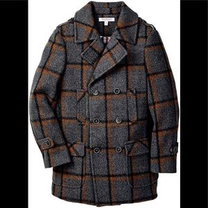 Isaac Mizrahi Double-breasted Kids Wool Coat
